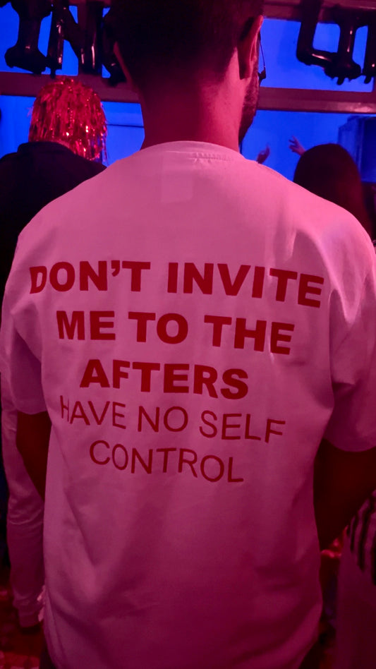 T-shirt BORN FOR THE AFTER
